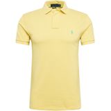 Polo Ralph Lauren - Katoenen Polo - Geel - Custom Slim Fit