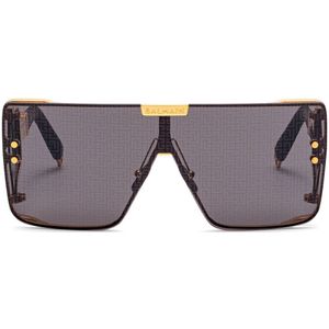 Balmain Wonder Boy monogram sunglasses , Black , Heren , Maat: ONE Size