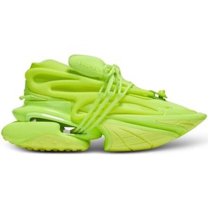 Balmain Eenhoorn sneakers , Green , Heren , Maat: 42 EU
