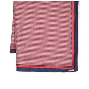 Balmain Zijden Monogram Sjaal , Multicolor , Dames , Maat: ONE Size