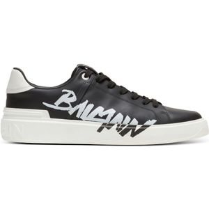 Balmain B-Court sneakers , Black , Heren , Maat: 39 EU