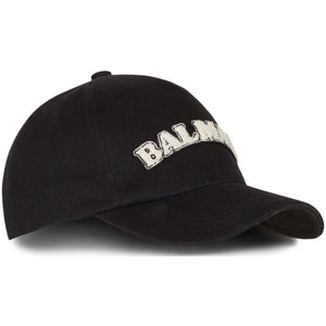 Balmain Caps , Black , Heren , Maat: M