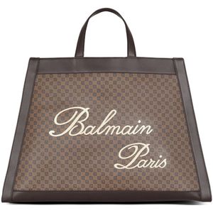 Balmain ‘Oliviers Cabas’ shopper tas , Brown , Dames , Maat: ONE Size