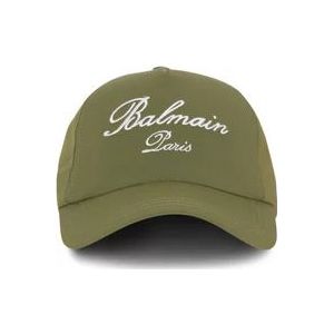 Balmain Caps , Green , Heren , Maat: ONE Size