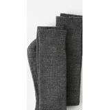 Damart - Set van 2 Paar Sokken - Grijs - Mix van Wol en Thermolactyl