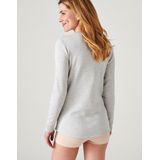 Damart - Thermolactyl - Thermoshirt - Grijs - Geborsteld Fleece