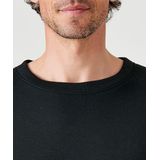 Damart - Thermolactyl T-shirt met lange mouwen geborstelde fleece - Heren - Zwart - (86-93)