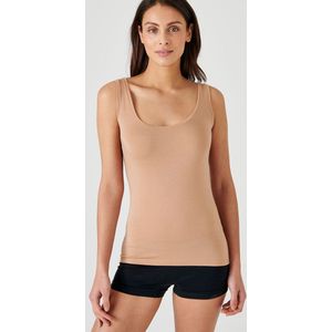 Damart - Thermolactyl - Tanktop - Kastanje - Polyester