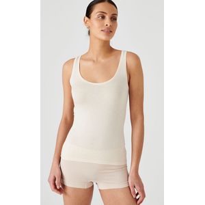 Damart - Thermolactyl Warmtegraad 2 - Tanktop - Beige - Polyester