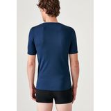 Damart - T-shirt met korte mouwen, klassiek mesh, thermolactyl