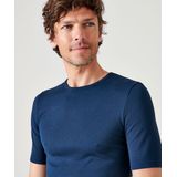 Damart - T-shirt met korte mouwen, klassiek mesh, thermolactyl