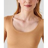 Damart - T-shirt met lange mouwen onzichtbaar Thermolactyl - Dames - Beige