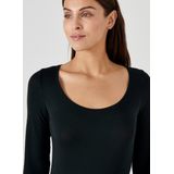 Damart - Thermolactyl - T-shirt met Lange Mouwen - Zwart - OEKO-TEX® STANDAARD 100