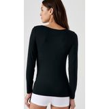 Damart - Thermolactyl - T-shirt met Lange Mouwen - Zwart - OEKO-TEX® STANDAARD 100