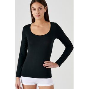 Damart - Thermolactyl - T-shirt met Lange Mouwen - Zwart - OEKO-TEX® STANDAARD 100