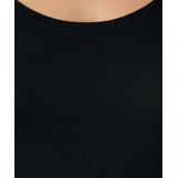 Damart - T-shirt met korte mouwen onzichtbaar Thermolactyl - Dames - Zwart