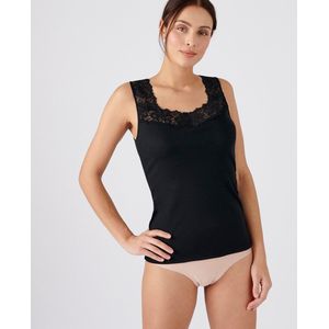 Damart - Zijdezachte Tanktop Thermolactyl - Dames - Zwart - Viscose