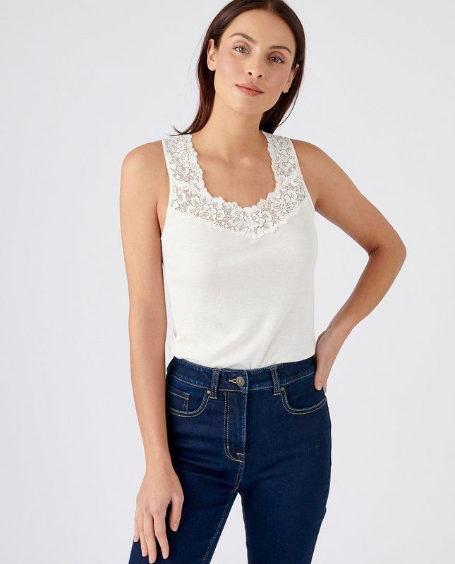 Damart - Thermolactyl - Tanktop - Wit - Dames