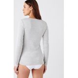 Damart - T-shirt met Lange Mouwen - Grijs - Thermolactyl - Dames