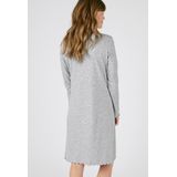 Damart - Nachthemd - Mêleegrijs - Korte Mouwen - Polyester