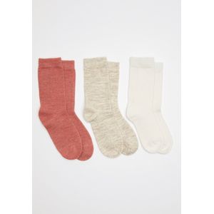 Damart - Thermolactyl - Set van 3 Paar Sokken - Beige - Acryl Materiaal