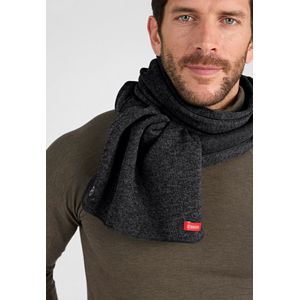 Damart - Uniseks sjaal in warme fleece, Thermolactyl - Dames - Zwart - Eén maat