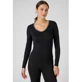 Damart - T-shirt Thermolactyl Sensitive - Vrouwen - Zwart - Microvezel