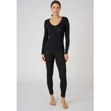 Damart - T-shirt Thermolactyl Sensitive - Vrouwen - Zwart - Microvezel