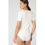 Damart - T-shirt met korte mouwen Thermolactyl Sensitive - Vrouwen - Wit (XS)