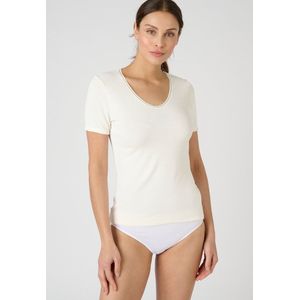 Damart - T-shirt met korte mouwen Thermolactyl Sensitive - Vrouwen - Wit (XS)