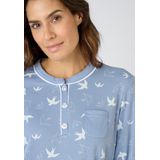 Damart - Pyjama - Blauw - Katoen