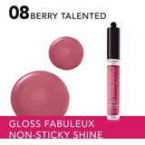 Bourjois - Lip Gloss Fabuleux Lipgloss 2.4 g 08 Berry Talented
