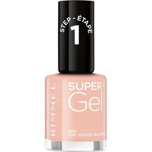 Rimmel - Nagellak - Super Gel - Kleur en glans - Langdurig - 008 Girl Group Blush