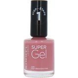 Rimmel Super Gel Gel Nagellak zonder UV/LED Lamp Tint 035 Pop Princess Pink 12 ml