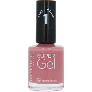 Rimmel - Super Gel - Nagellak - Tint 035 Pop Princess Pink - 12 ml