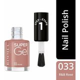 Rimmel - Super Gel - Nagellak - Tint 033 R&B Rose - 12 ml