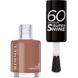Rimmel - 60 Seconds Super Shine - Nagellak - Tint 101 Taupe Throwback - 8 ml