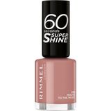 Rimmel - 60 Seconds Super Shine - Nagellak - Tint 230 Mauve To The Music - 8 ml