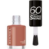 Rimmel - 60 Seconds Super Shine - Nagellak - Tint 130 Caramel Candy - 8 ml
