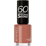 Rimmel - 60 Seconds Super Shine - Nagellak - Tint 130 Caramel Candy - 8 ml