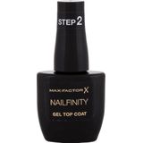 Max Factor - Nailfinity Gel Top Coat - Nagellak - Tint 100 The Finale - 12 ml