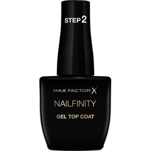 Max Factor - Nailfinity Gel Top Coat - Nagellak - Tint 100 The Finale - 12 ml