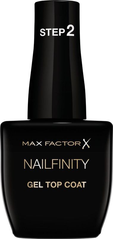 Max Factor - Nailfinity Gel Top Coat - Nagellak - Tint 100 The Finale - 12 ml