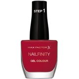Max Factor - Nailfinity X-Press Gel - Nagellak - Rood - 12ml
