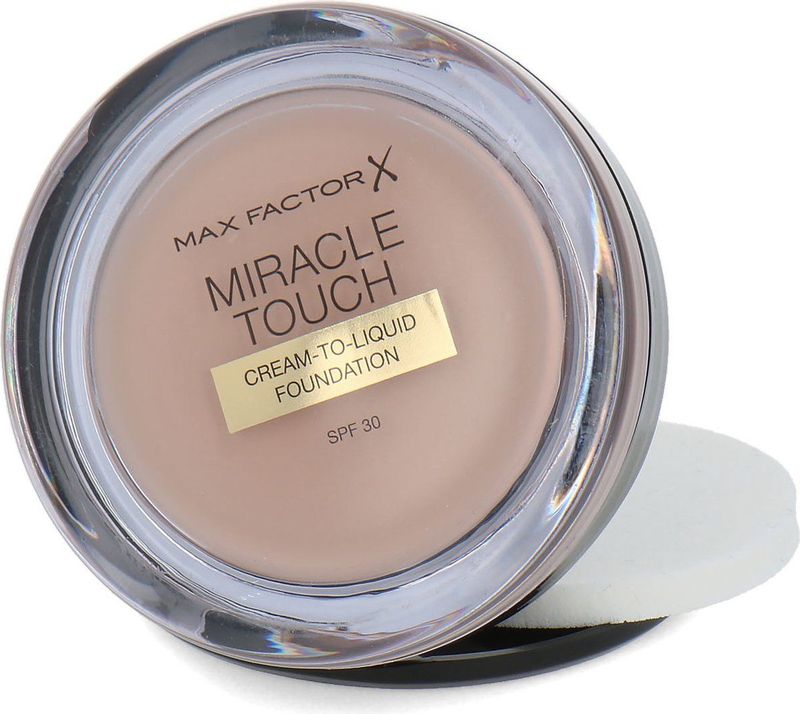 Max Factor - Miracle Touch - Hydraterende Crème Make-up - Tint Vanilla - SPF 30 - 11,5 gr