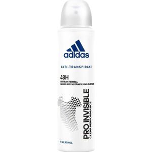 Adidas spray deodorant 150 ml. Pro invisible