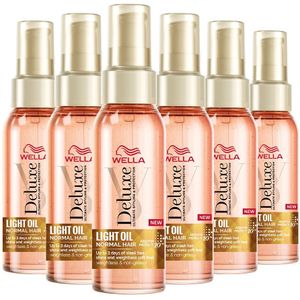Wella - Deluxe Oil Light - Haarolie - 6x 100 ml