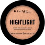 3x Rimmel London Highlighter gezicht High'Light 003 Afterglow