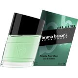 bruno banani Made for Men – Eau de Toilette Natural Spray – Aromatisch-fruchtiges Herren Parfüm – 1er Pack (1 x 30ml)