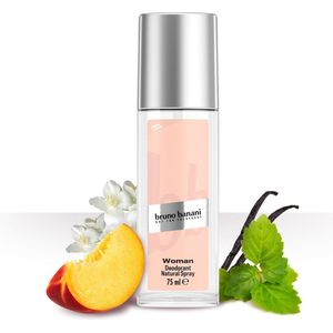 Bruno Banani Vrouwengeuren Woman Deodorant spray 75 ml (€ 177,87 / 1 l)